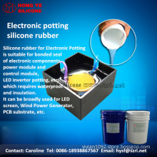 Silicone potting 